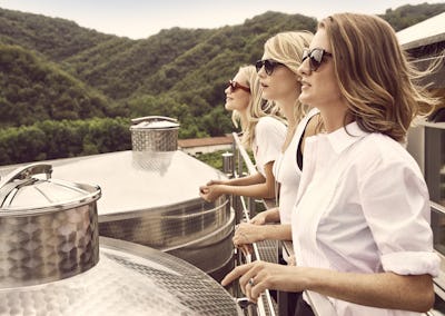 Chloe, Poppy and Cara Delevingne